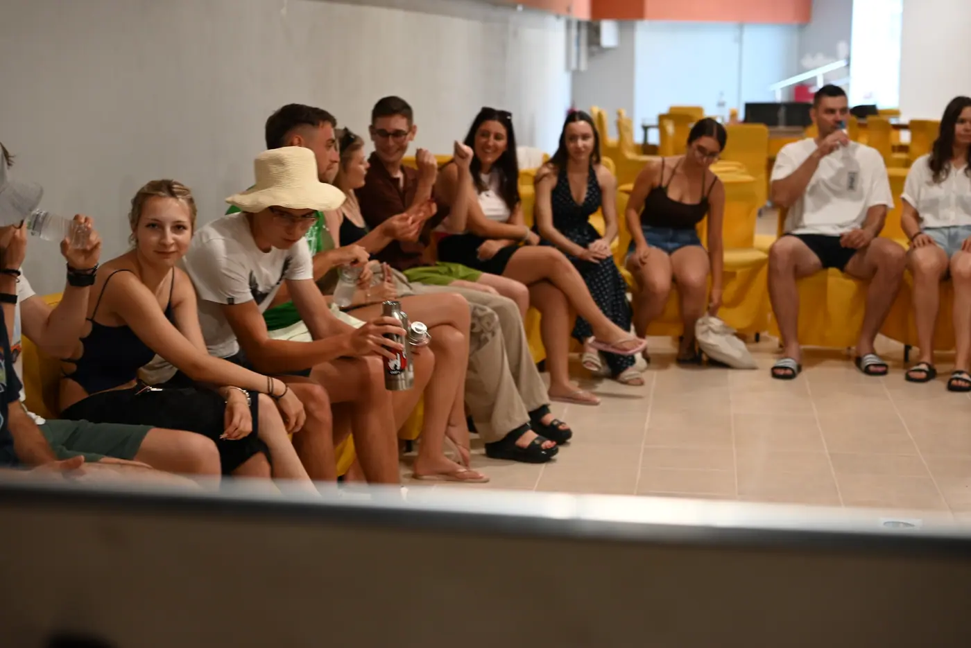 Day 1 in Sounio, during the speed dating and Secret Friend activities. Photo 3 of 12.