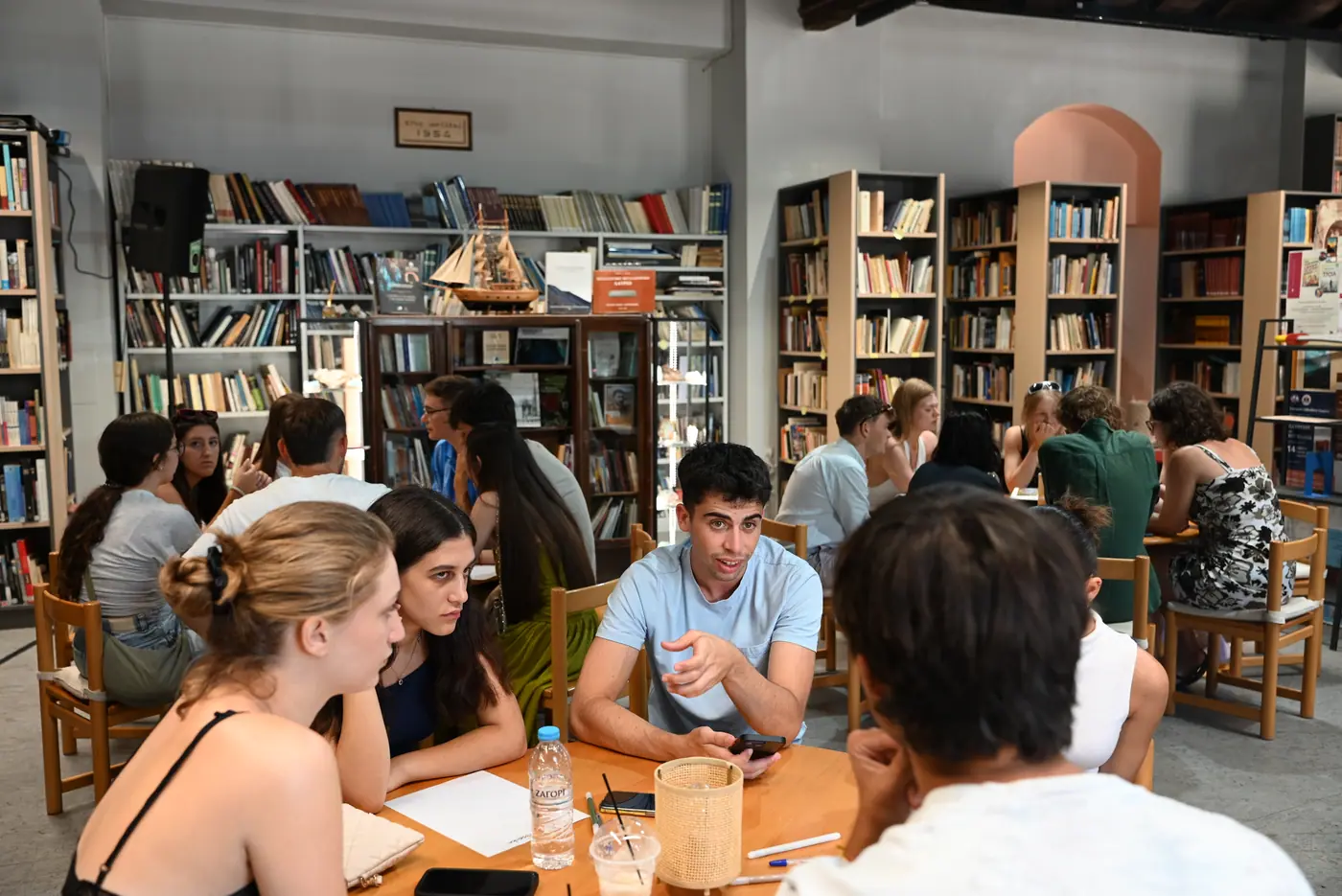 Day 2 in Lavrio, during the afternoon team-building activities. Photo 8 of 38.