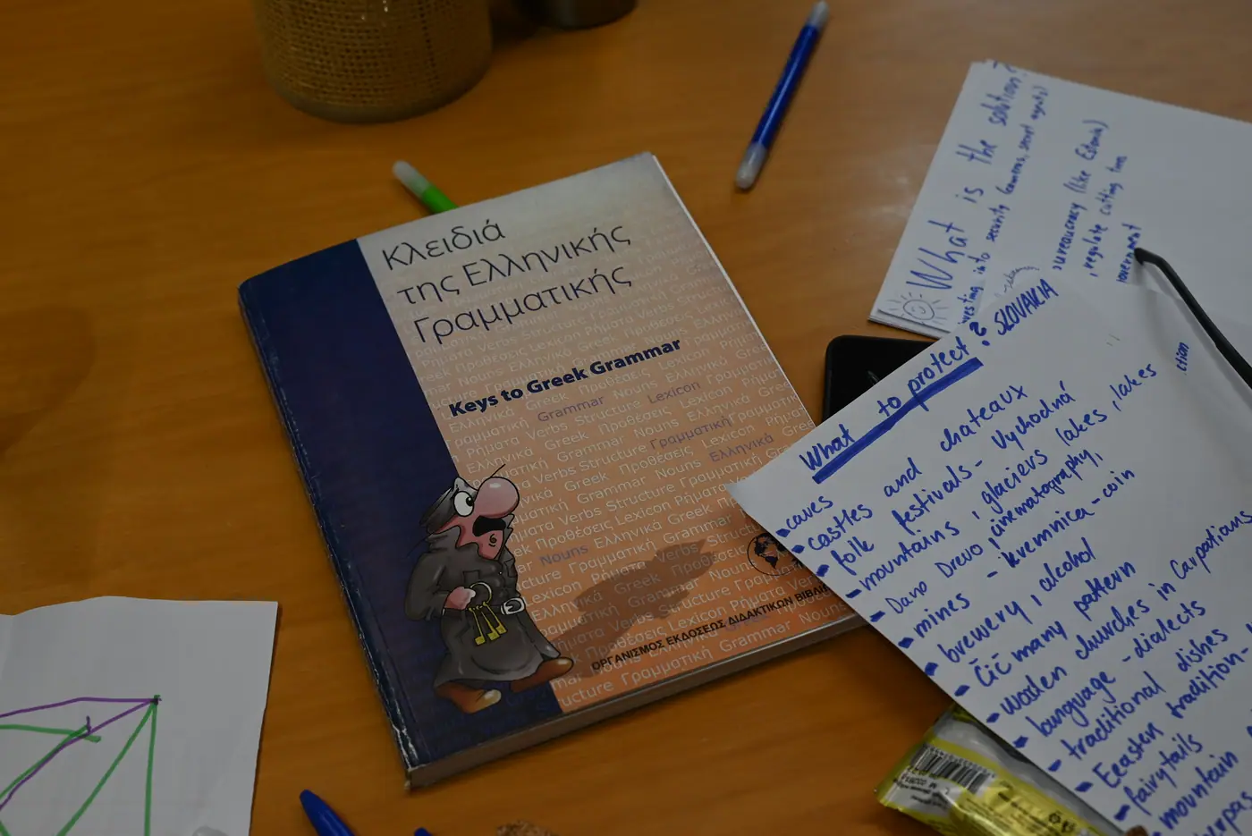 Day 2 at the Lavrio Municipal Library, where teams mapped heritage challenges and possible solutions. Photo 22 of 38.