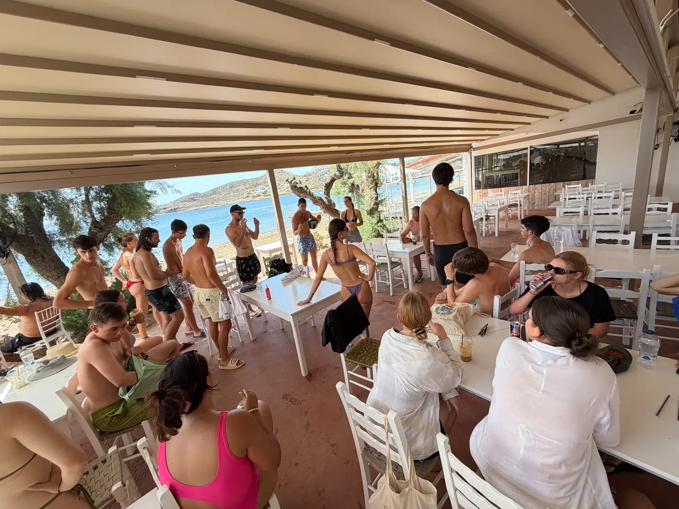 Day 8 on the coast near Sounio and Lavrio, during the introductory scuba-diving lesson. Photo 5 of 41.