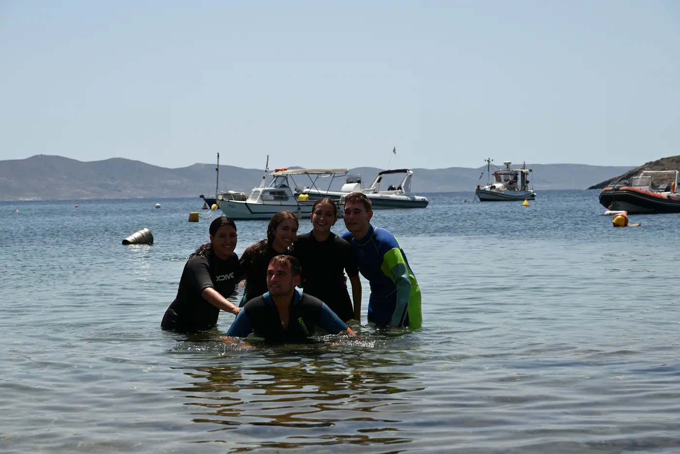 Day 8, during the afternoon planning of the underwater clean-up. Photo 12 of 41.