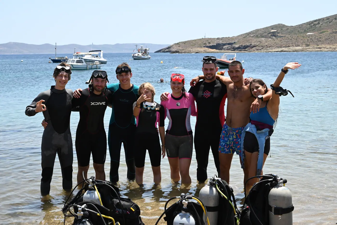 Day 8 on shore, during the first-aid training delivered by certified lifeguards. Photo 27 of 41.