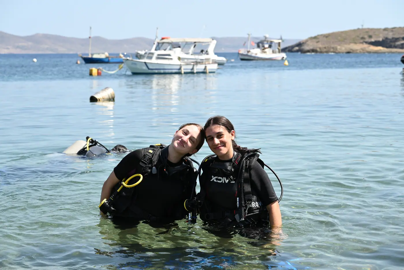 Day 8 on the coast near Sounio and Lavrio, during the introductory scuba-diving lesson. Photo 41 of 41.