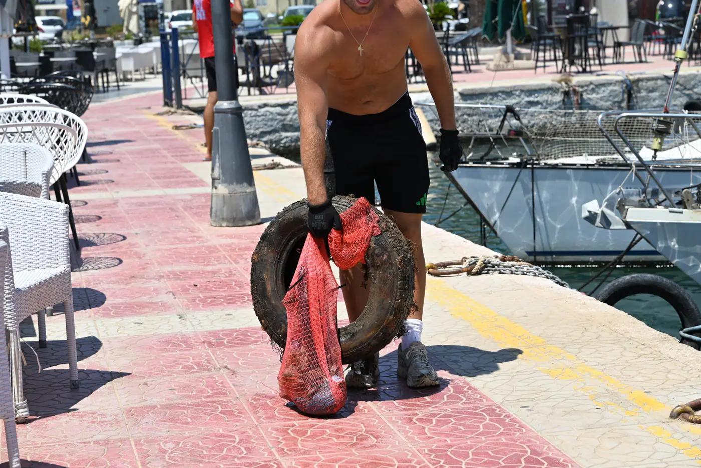 Day 9 in Lavrio, during the Secret Friend reveal, the Youthpass reflection and the farewell. Photo 32 of 43.